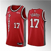 Portland Trail Blazers #17 Shaedon Sharpe Red Classic Edition Stitched Basketball Jersey Dzhi,baseball caps,new era cap wholesale,wholesale hats